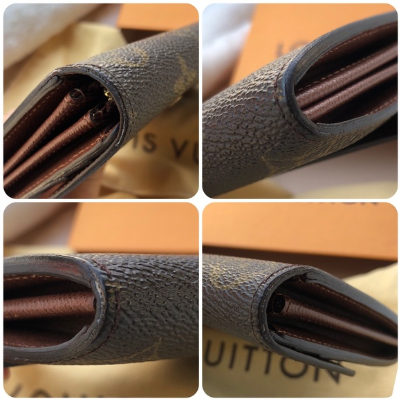 -SOLD- Louis Vuitton Monogram Sarah Wallet - Picture 8 of 9